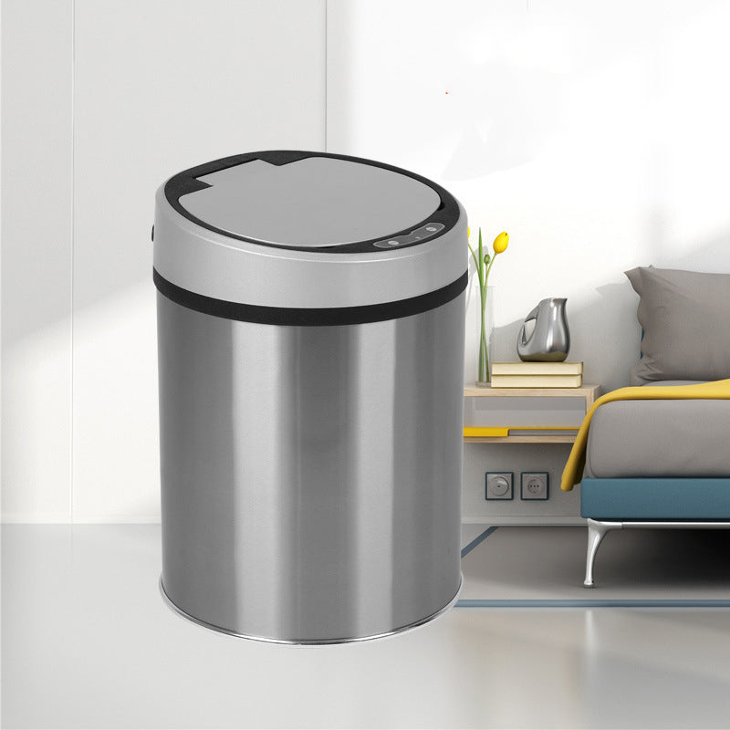 Smart Induction Trash Can Auto Bin Bucket Electric Rubbish Basket HTR2338