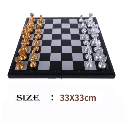 Large Chess Board set Folding Larg Magnetic Chessboard Gift Toy OCH2396