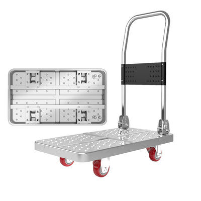 Portable Foldable Shopping Cart Trolley Luggage Grocery HCA2296