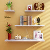 8PCS Wall Shelves Shelf Floating Display Decor Home Wood Wall Mounted HBO2131