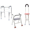 Folding Steel Walking Frame, Adjustable Height, Medical Walker HWA2045/HWA2046