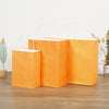 25*12*33CM 50PCS Kraft Portable Paper Bag Casual Party Wedding Birthday Shopping WBA2124