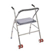 Folding Steel Walking Frame, Adjustable Height, Medical Walker HWA2045/HWA2046